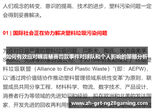 如何有效应对魏震禁赛罚款事件对球队和个人影响的策略分析